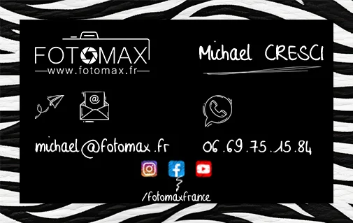 Business card Design - NFC_2 Michael-front side Fotomax