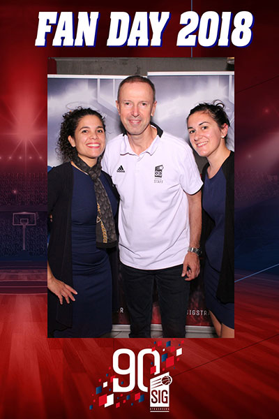 Photo souvenir avec le Miroir Magique au Fan Day SIG